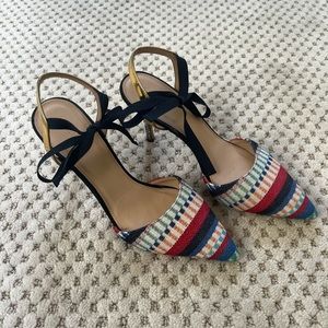 Fun funky Jcrew heels